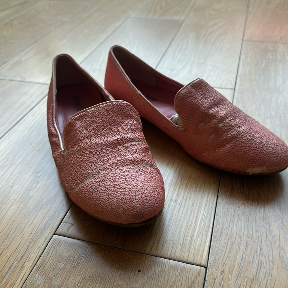 Bumper - Pink Slip On Loafer Shoe Women's Size 7